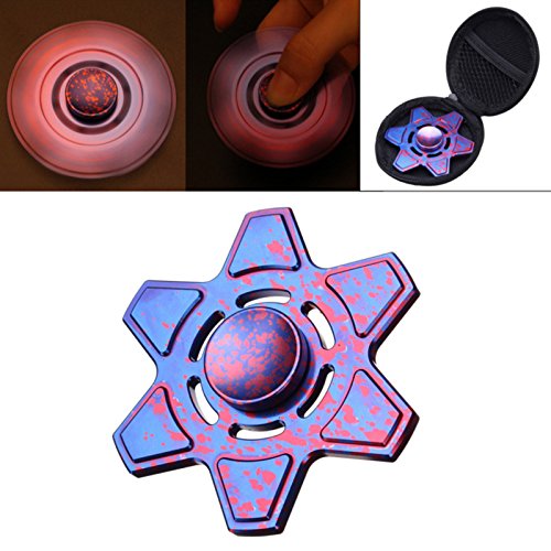 Bestweekend EDC Hand Spinner Gadget Fidget Spinner Finger Reduce Stress Gadget