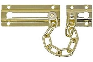 YALE SECURITY Yale Essentials Chaîne de Porte d’entrée Haute qualité, Yes-DC-PB 0W