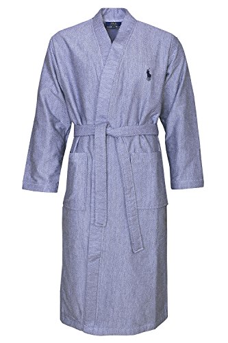 Preisvergleich Produktbild Polo Ralph Lauren Bademantel Hausmantel Kimono Robe 2XL / 3XL Cruise Navy