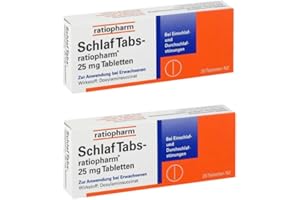 Schlaftabs Ratiopharm Apotheken-Express Economy Set 2 x 20 Tablets Including Pomegranate Hand Soap