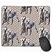 Produktbild Dog Weimaraners Personalized Design Mauspad Gaming Mauspad with Stitched Edges Mousepads, Non-Slip Rubber Base, 300 x 250 x 3 mm Thick - Best Gift Idea