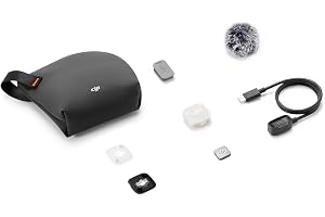 DJI Mic Mini 2S Transmitter, AI Noise Canceling, Mini Wireless Microphone, 28h Internal Storage, 32-bit Float Internal Recording, About 12 g