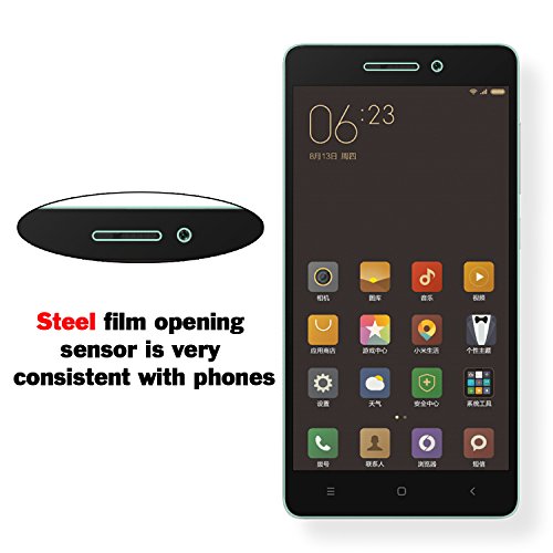 Xiaomi Redmi 3 Schutzfolie, Mture 3D Touch kompatible Schutzglas für Xiaomi Redmi Hongmi 3 Screen Protector Film Ultra Klar Transparent Panzerglas Stressfreie, Blasenfreie Installation, Anti-Fingerabdruck mit Härtegrad 9H Tempered Glass Hartglas Displayschutzfolie (HD Clear) – 2-pack - 7