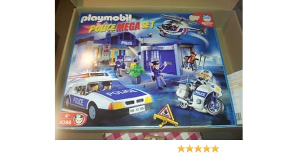 playmobil police mega set