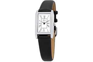 Sekonda Classic Ladies Quartz Watch with White Dial Analogue Display and Black Strap