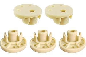 TUKEVA 5 Stück Gummi Fuß für KitchenAid Mixer Standmixer Gummifuß Gummifuß für Standmixer Standmixer Ersatzteile für AP4326634,9709707,AP6013808 zur Stabilisierung von Küchengeräten (Gelb)