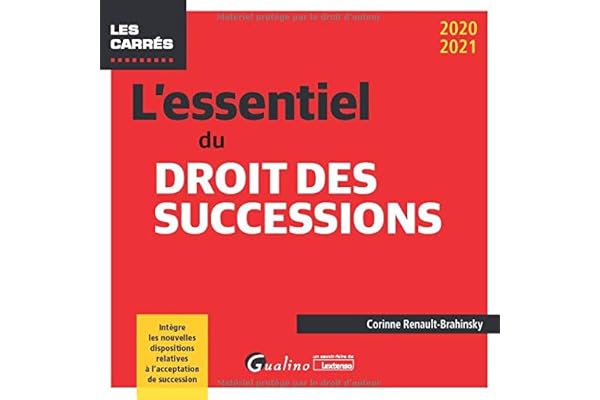 L'essentiel du droit des successions