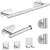 Laimew Juego de Accesorios de Baño, Toalleros de Baño sin ...