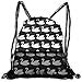 Produktbild Hipiyoled White Swans Art Pattern Durable Sport Drawstring Backpack for School Soccer Yoga