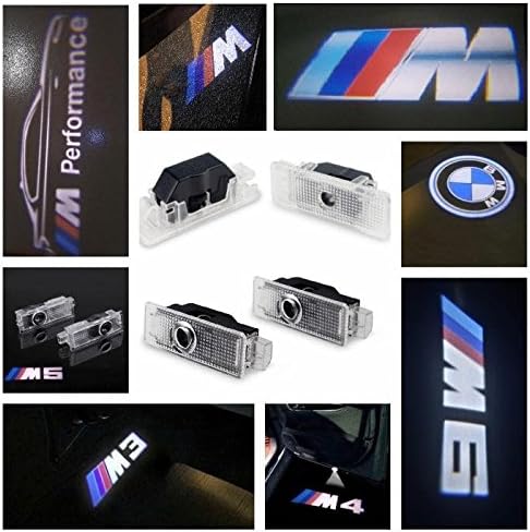 2x CREE LED PROJECTOR CAR DOOR LIGHTS SHADOW PUDDLE COURTESY LASER LOGO