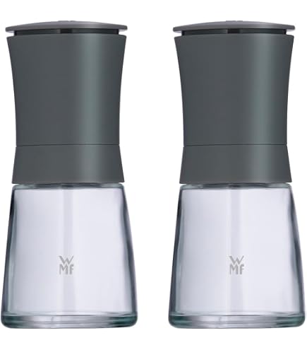 WMF Moulin à Épices De Luxe En Acier Inoxydable Avec Mécanisme De Rechange