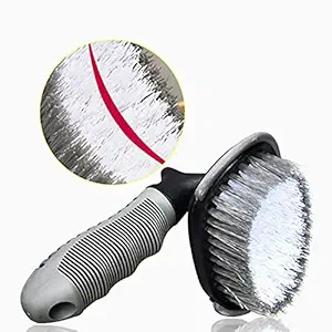 GH GENERIC HUB Wheel Tire Rim Scrub Brush Hub Clean Wash Useful Brush Car Truck Motorcycle Bike Washing Cleaning Tool