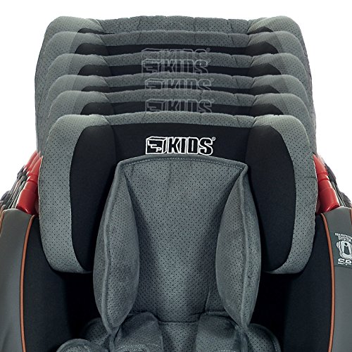 LCP Kids Autokindersitz 9-36 kg Gruppe 1 2 3 Saturn – SPS Seitenaufprall Schutzsystem – 4-fach verstellbare Kopfstütze und Liegepositon - 9