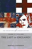 Image de The Oxford English Literary History: Volume 12: 1960-2000: The Last of England?