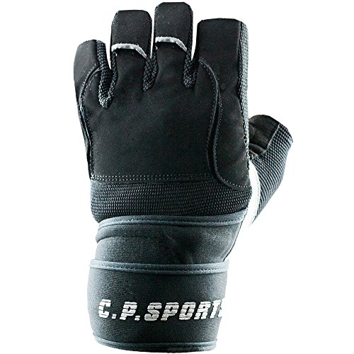 Gym-Handschuh F14 – Fitnesshandschuhe Handgelenk Bandage, Top Krafttraining & Bodybuilding Glove CP Sports - 2