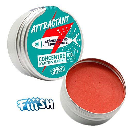 Fiiish Lures - Atrayente Superconcentrado para señuelos de pesca - Color ROJO