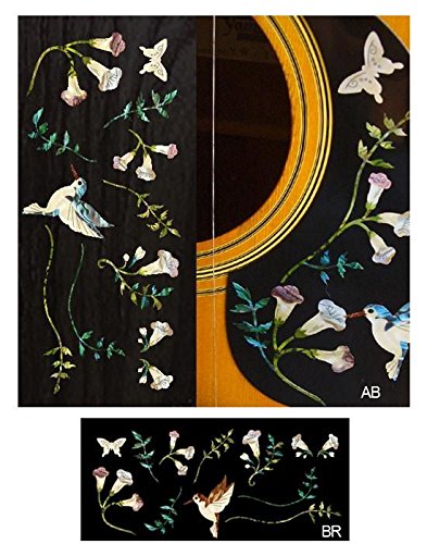Jockomo Inlay Stickers Assorted Hummingbird (AB)