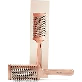 Termix Gold Rose Large Professional Thermal Flat Brush for Detangling and Smoothing, Ceramic Technology for Fast Drying, Inte