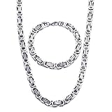 Kette Länge : 60cm , Kette Breite : 0.8cm