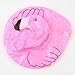 Mini Cute Red Flamingo Floating Inflatable Drink Can Holder Pool Bath Toy