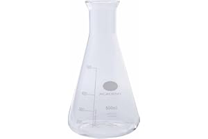 KING SCIENTIFIC Academy Glas-Erlenmeyerkolben 1000ml | Messkolben, Molekularkolben, Erlenmeyerkolben, Chemiekolben
