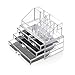 Produktbild DoubleBlack Acryl Makeup Aufbewahrung Organizer Kosmetik Schubladen Schmink Storage mit 4 Schublade