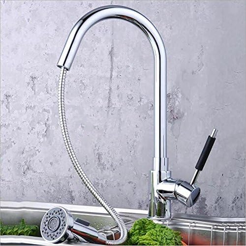 SAN Kitchen faucet drawing spin drawing chrome basin counter faucet single copper mixer tap