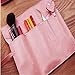 Velishy(TM) Vintage Roll Faux Leather Cosmetic Brush Bag