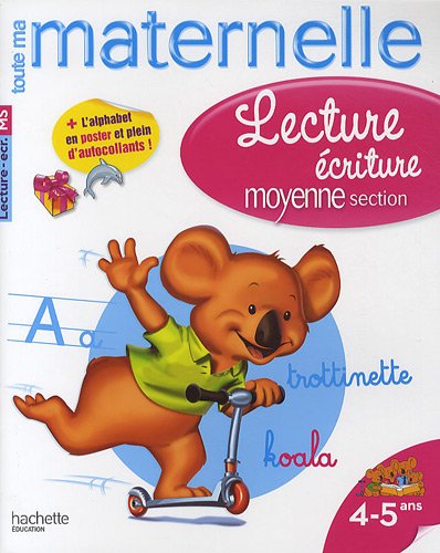 Download Lecture écriture maternelle moyenne section : 4-5 ans