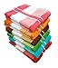 Akin Royal Multicolor Velvet Stripes Cotton Hand Towel Set Of 6 RS.499.00