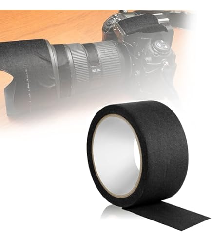 4 Rotoli Nastro Tessuto Nero 15mmx15m - Isolante Alta Temperatura, Per Auto, Moto, Cablaggi - Foto 8