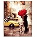 Produktbild lixb DIY Bilder Nach Zahlen Romantische Kuss Auf Der Straße Zeichnung Auf Leinwand Digitale Malen Nach Zahlen Kits Wand Kunst Wohnkultur 40x50 cm