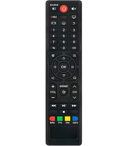ALLIMITY Telecomando Sostituzione adatta per Trevi LED TV LTV 4008 SMART, LTV 2024 HD, LTV 3201 HD, LTV 4201 HD, LTV4008SMART, LTV2024HD, LTV3201HD, LTV4201HD