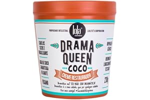 Lola Cosmetics - Mascarilla Capilar "No Drama" - Nutrición Intensiva de Coco - Fácil Aplicación - Ideal para Resultados Óptimos - 230 g