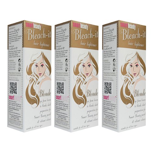 Smart Beauty Bleach-it; Hair Lightening Bleach Kit x 3