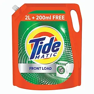 Tide Matic Liquid Detergent 2L + 200 ml FREE ? Front Load Washing Machine