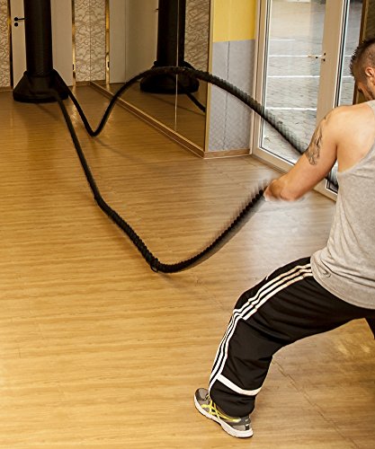 C.P. Sports Crossover Seil – Tau 15m Power Training Nylon Tau langes Schwungseil für Sprung- Kletterübungen oder Tauziehen, Kraft/Ausdauer Training - 2