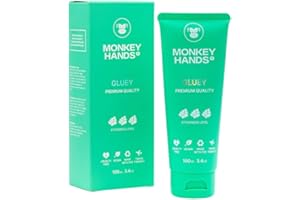 MONKEY HANDS Monkeyhands Gluey Grip | Superstarker Halt für Fitness und Pole Dance | Ideal für Calisthenics, Ringe, Parkour, Turnen | Vegan, Ohne Parabene, mit Harz | Grün, 100ml