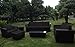 Produktbild Baidani Rattan Garten Lounge Treasure, Schwarz (Schwarz)