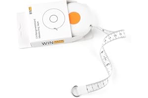 WINTAPE Tape Measure Body/Body Measuring Tape/Measuring Tape for body Measurements White（80inch）