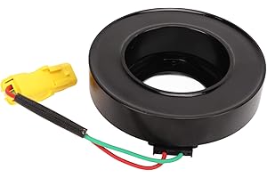 CERLINGWEE Klimaanlage Kompressor Magnetspule, 2-polig Elektromagnetische Kupplungsspule, Kompatibel mit 307 308 408 508 SW 3008 5008