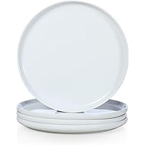 Saturnia Servizio 6 Piatti Fondi Porcellana Bianca - Serie Roma, Diametro 20.5 Cm, Made In Italy - Foto 9