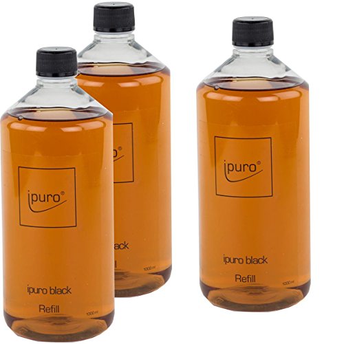Preisvergleich Produktbild Essentials by Ipuro Black Refill - 1000m Nachfüllflasche (3er Pack)