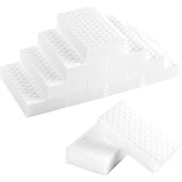 Flintronic 10 Pieces 3 x Magic Eraser, Magic Sponge Cleaning Reusable for Walls, Home, Kitchen, Bathroom, Pool, Shoes, 10 x 6