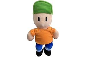OCDSLYGB Stumble Plush Doll, 26cm Stumble Anime Plush Doll, Stumble Guys Hugging Pillow, Stumble Guys Plush Toys, Children's Plush Doll Gift, Cute Toys For Game Lovers Toys For Boys And Girls