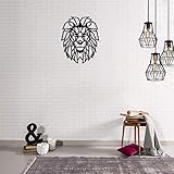 Dekor Wand Metall Lion Marke Moira Lighting.