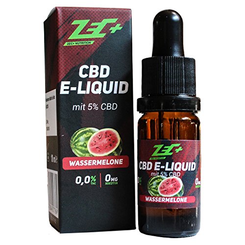 Preisvergleich Produktbild ZEC+ CBD LIQUID / 5% CBD / 10ml / Watermelon