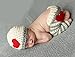 Produktbild Ximkee Nette neugeborene Baby-Mädchen-Baby-Häkelarbeit-Kostüm Foto Fotografie Props 0-6 Monate