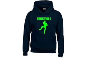 COOLE-FUN-T-SHIRTS TAKE The L Hoodie Sweatshirt mit Kapuze Gr. 116 128 140 152 164 cm