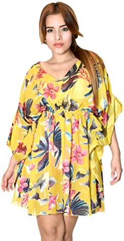 SUNROSE Cotton Blue Geometric Print Long Sleeves Party Kurta Tunic Kurti XL